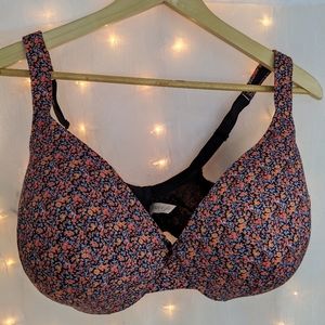 Cacique Bra - 42ddd Multi color floral print